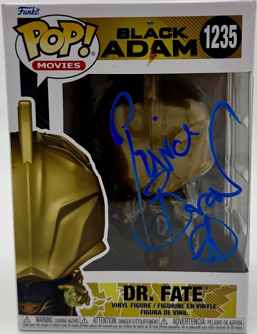 Pierce Brosnan Signed Funko Pop #1235 "Dr. Fate" (Black Adam) - Beckett COA